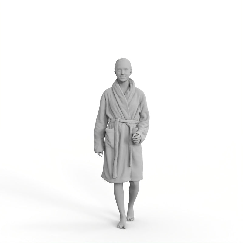 Spa Woman | spa0007hd2o01p01s | Ready-Posed 3D Human Model (Man / Still)