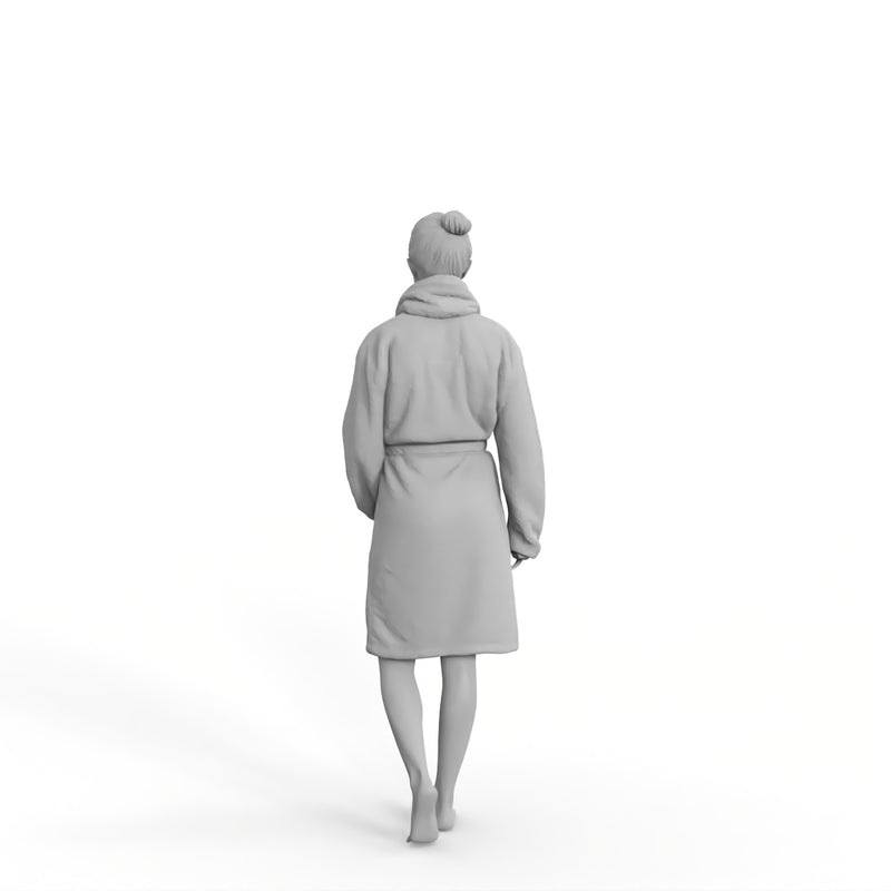 Spa Woman | spa0007hd2o01p01s | Ready-Posed 3D Human Model (Man / Still)