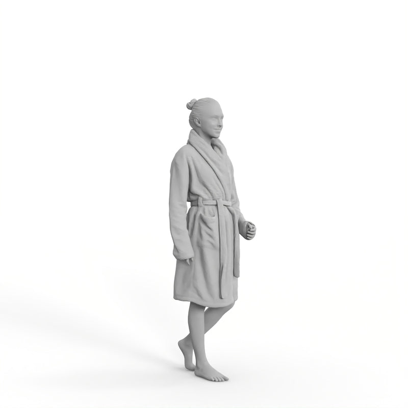 Spa Woman | spa0007hd2o01p01s | Ready-Posed 3D Human Model (Man / Still)