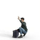 AXYZ Design | Traveling Man | tra0011hd2o01p01s | Ready- Posed 3D Human Model