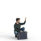 AXYZ Design | Traveling Man | tra0011hd2o01p01s | Ready- Posed 3D Human Model