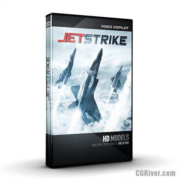 JetStrike Model Pack for Element 3D - High Quality Aircrafts, Military & Commercial Jets from Video Copilot!